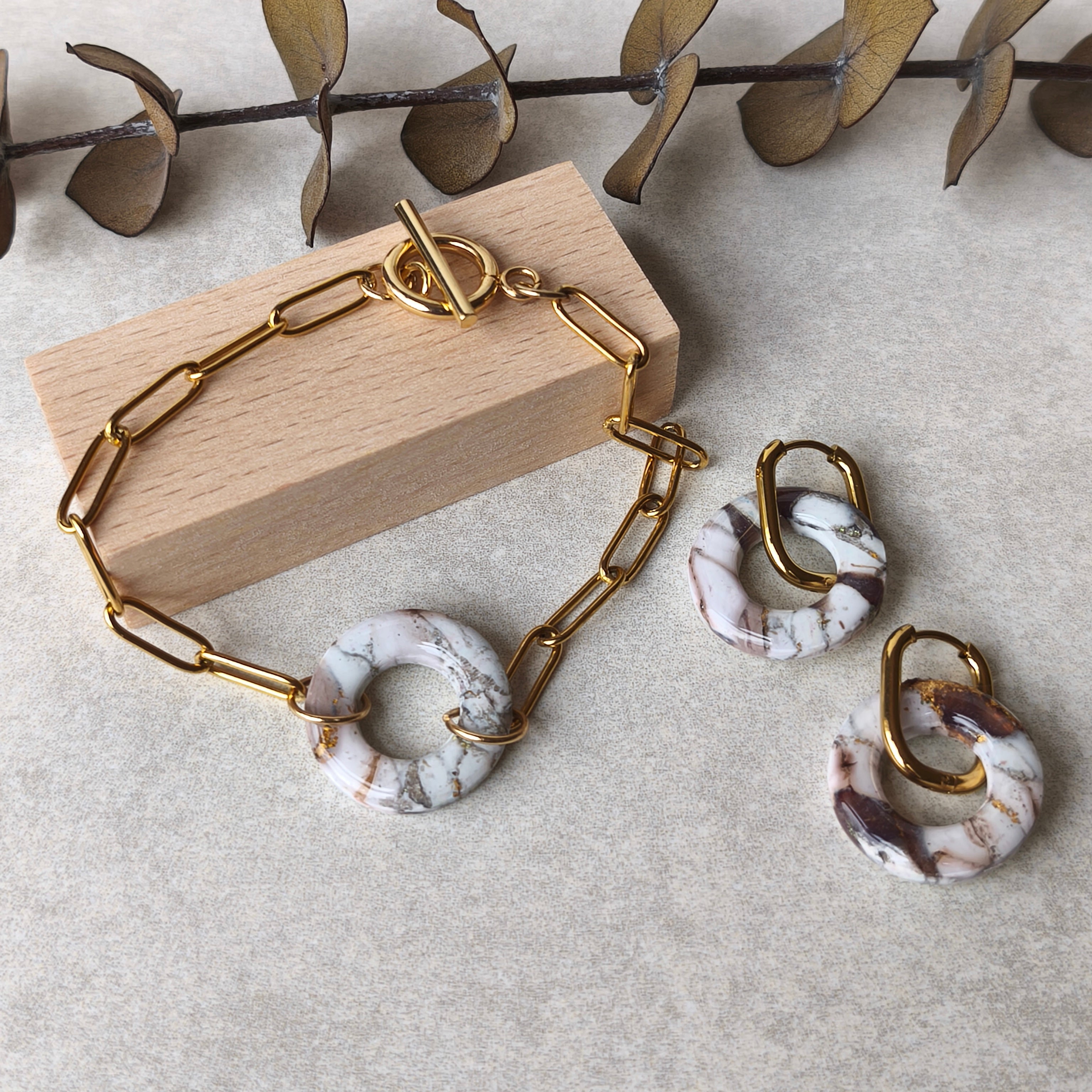 Pulsera Lidia Mármol