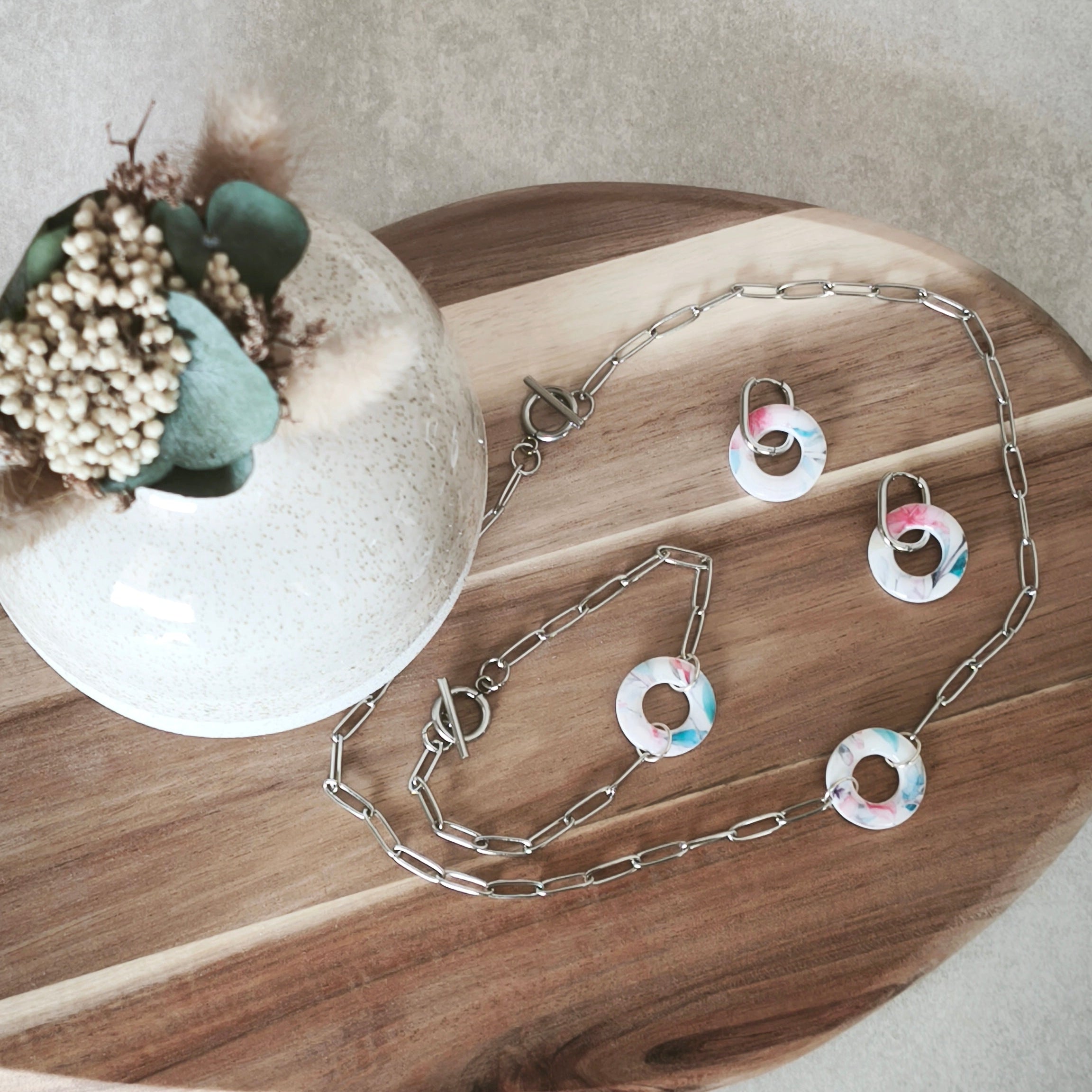 Pendientes Lidia Floral