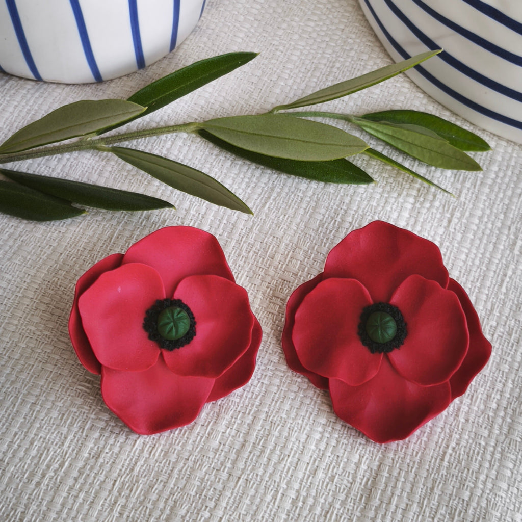 Pendientes Amapola
